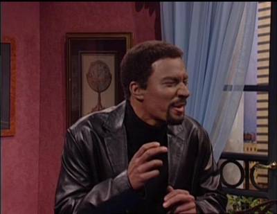 Jimmy Fallon on SNL - Jimmy Fallon appeared in blackface in a sketch where he played Chris Rock&nbsp;during his time on Saturday Night Live.&nbsp; (Photo: Saturday Night Live)