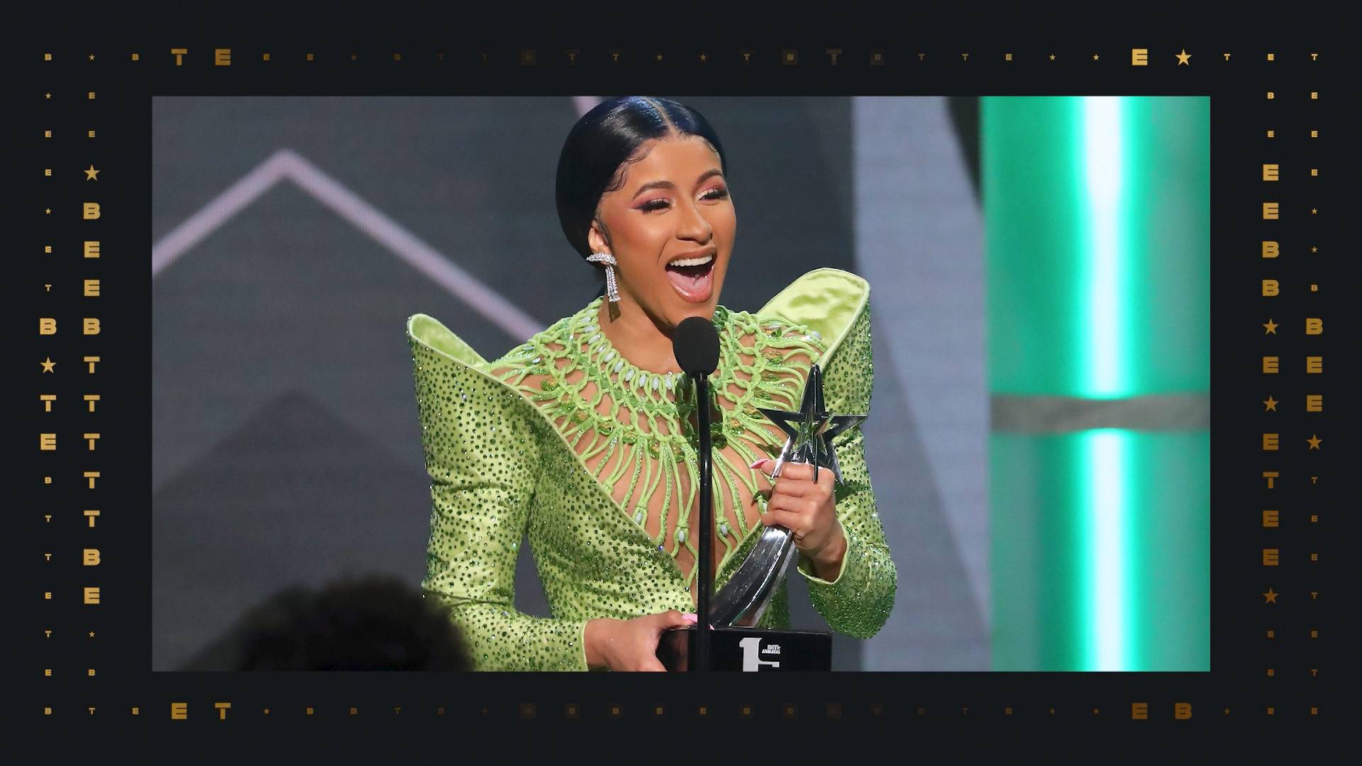 Cardi B Bet Awards 2024 Performance Tuning Karil Marlena