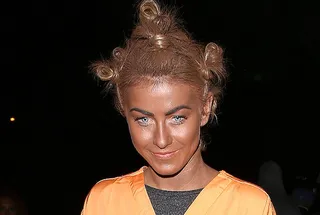 Julianne Hough on Halloween - The Dancing With the Stars alum sparked backlash in 2013 when she darkened her skin&nbsp;as part of her Orange Is the New Black&nbsp;Halloween costume.&nbsp; (Photo: Tommaso Boddi/Getty Images)