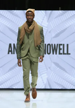 Fall Already? - This model rocks an Andrew Nowell ensemble.(Photo: Rachel Murray/BET/Getty Images for BET )&nbsp;