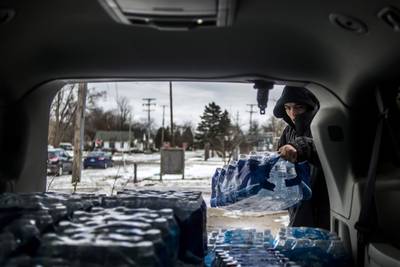 Donations - Donations are being accepted to help those being affected by this crisis at flintkids.org. You may also call the United Way at 810-232-8121. More information about local initiatives can be found at ClickonDetroit.com.(Photo: Jake May/The Flint Journal-MLive.com via AP)