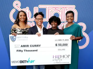 #BlessUp: MC Lyte Blesses Amir Curry With $50K - (Photo: Leon Bennett/Getty Images for BET)