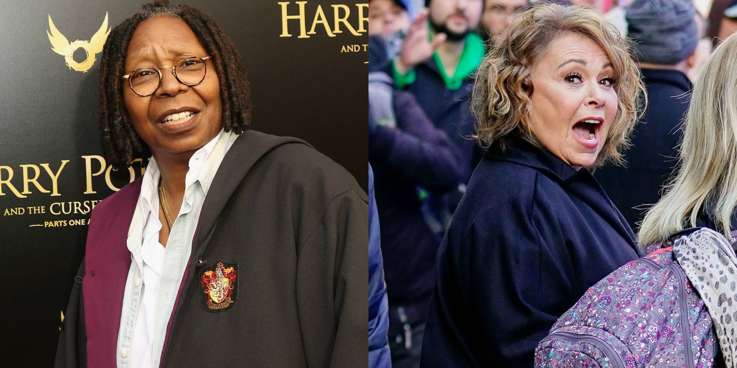Whoopi Goldberg Checks Roseanne Barr For Dragging Her Into Her Racist