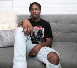 A$AP Rocky - Fashion and Hip Hop's biggest stars have been working together since the early 90's to inspire the look of generations. In 2015, there's no artist blurring lines between the two as proudly as ASAP Mob's very own front man. Rocking Hood By Air and Raf Simon for fun, Rocky shows us the clothes don't make the man, but they do make him look fly.&nbsp;(Photo: Neilson Barnard/Getty Images for Samsung)