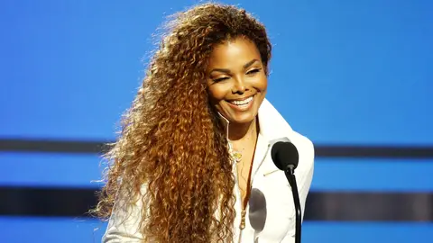 Janet Jackson speaks onstage during the 2015 BET Awards held at Microsoft Theater on June 28, 2015 in Los Angeles, California. 