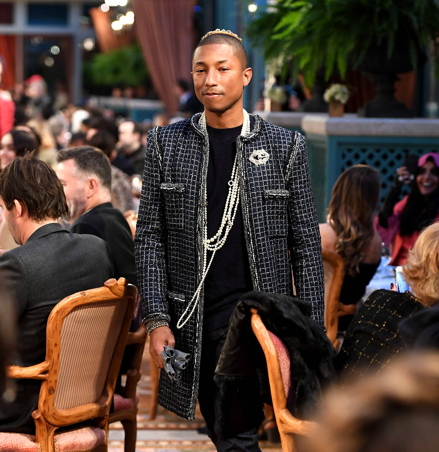 Is Pharrell, The First Man To Model A Chanel Bag, Pushing Any Boundaries?