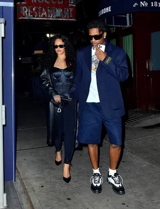 Rihanna keeps the world - Image 36 from Rihanna And A$AP Rocky Step Out In  Matching Stylish Looks For The 'Black Panther: Wakanda Forever' Premiere