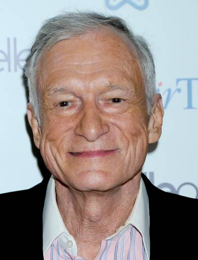 Hugh Hefner: April 9 - The founder of Playboy magazine and reality star celebrates his 85th birthday.(Photo credit: Gregg DeGuire/PictureGroup)