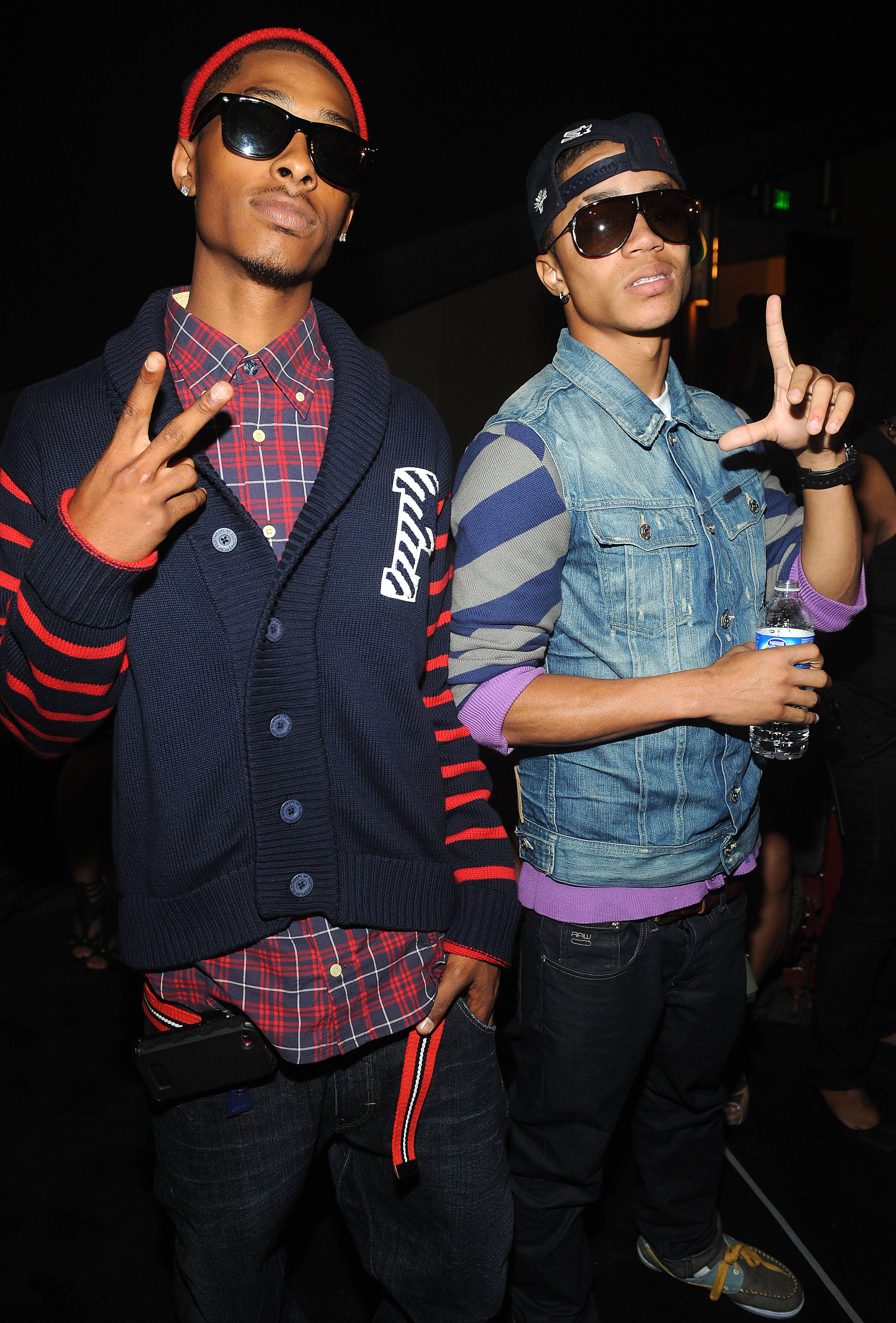 New Boyz - These skinny jeans wearing California spitters came to prominence with their “You’re a Jerk” single in 2009. While their debut, “Skinny Jeans and a Mic” fell short of the gold mark, Ben J and Legacy put in the ground work for its follow-up to be successful. (Photo: Brad Barket/PictureGroup)