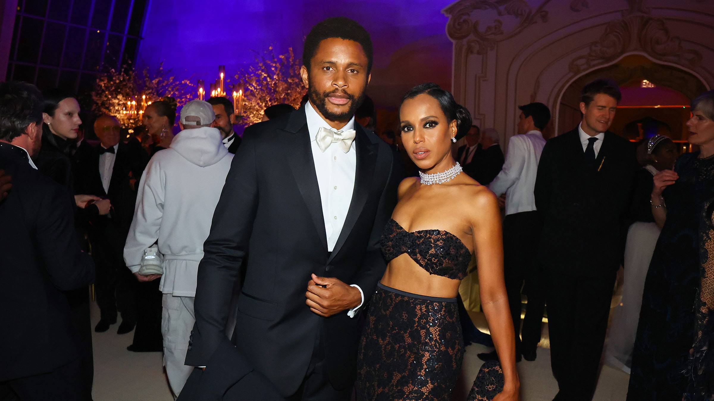 Kerry Washington Makes Rare Appearance with Husband Nnamdi Asomugha at