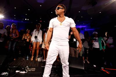 The BET Experience Secret Stage - Surprise! BET Experience had secret stages with hot performers at the Grammy Museum, including fan favorite Bobby Valentino!