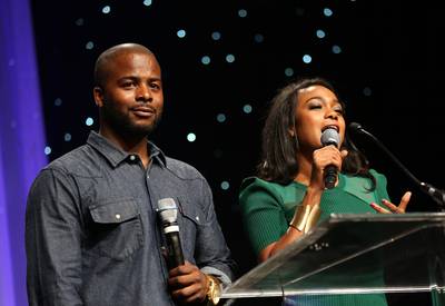 BET Revealed - Craig Wayans and Tatyana Ali served as our gracious and hilarious hosts of the BET Revealed seminars.(Photo: Chelsea Lauren/Getty Images for BET)