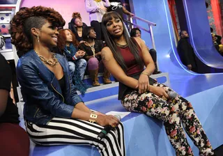 What Y'all Talking 'Bout? - 106 &amp; Park, December 7, 2012. (Photo: John Ricard / BET)