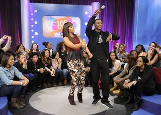 It's Tiem for 106 and Park - 106 &amp; Park, December 7, 2012. (Photo: John Ricard / BET)