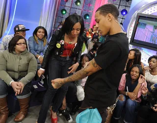 Tatted Up - 106 &amp; Park, December 7, 2012. (Photo: John Ricard / BET)