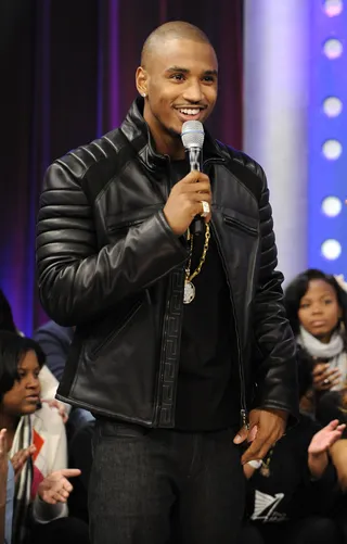 Trey Songz - 106 &amp; Park, December 7, 2012. (Photo: John Ricard / BET)