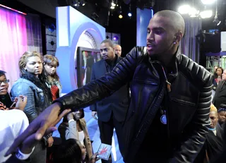 Trey Songz - 106 &amp; Park, December 7, 2012. (Photo: John Ricard / BET)