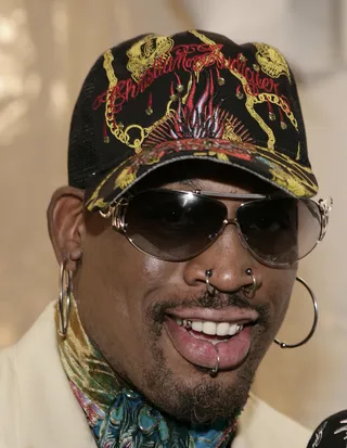 Dennis Rodman on his wish to meet the next pope:&nbsp; - “I want to be anywhere in the world that I’m needed… I want to spread a message of peace and love throughout the world.”  (Photo: AP Photo/Matt Sayles, File)