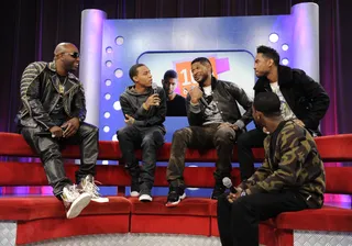 Guy Code - 106 &amp; Park, December 5, 2012. (Photo: John Ricard / BET)