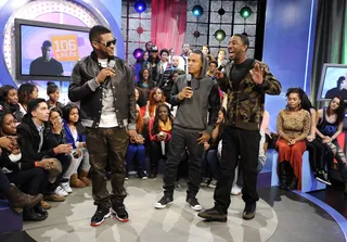 Aight Playa - 106 &amp; Park, December 5, 2012. (Photo: John Ricard / BET)