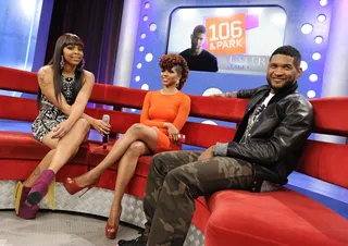 Usher Raymond - 106 &amp; Park, December 5, 2012. (Photo: John Ricard / BET)