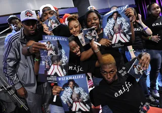 OK Now - 106 &amp; Park, December 4, 2012. (Photo: John Ricard / BET)