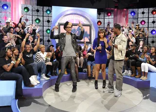 Turnup with the Wiz - 106 &amp; Park, December 4, 2012. (Photo: John Ricard / BET)