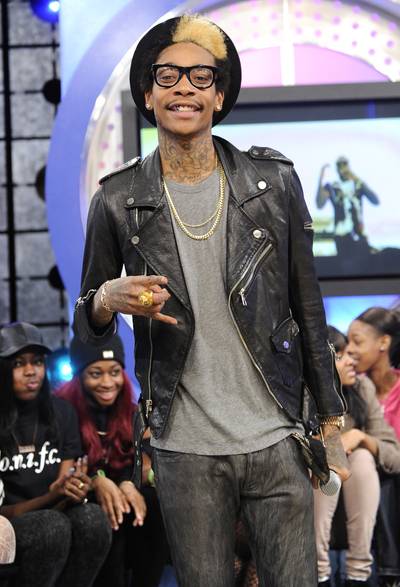 Wiz Khalifa @RealWizKhalifa - Tweet: &quot;My babys the best. She be makin sure i take care of myself&quot;Soon-to-be papa, Wiz speaks highly of his fiancée, Amber Rose.  (Photo: John Ricard/BET)