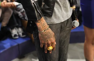 Gold All In My Ring - 106 &amp; Park, December 4, 2012. (Photo: John Ricard / BET)