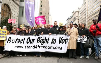 Thursday, Aug. 28 - Vote Your Dreams, Not Your Fears: Mass Rally for Voting Rights(Photo: Robin Marchant/WireImage)
