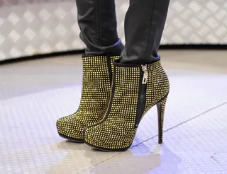 Nothing But Heels - 106 &amp; Park, December 3, 2012. (Photo: John Ricard / BET)