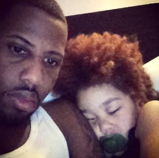 Fab Loves His Carrot-Top - Fabolous may not have red hair, but his baby boy sure does. How adorable!  (Photo: Fabolous/Twitter)