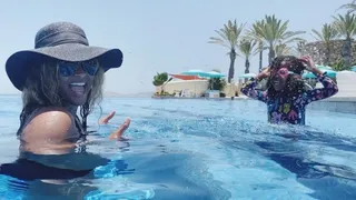 Ciara And Sienna - Ciara&nbsp;is beaming with pride after teaching her 2-year-old daughter how to swim!&nbsp;“I taught my baby girl to swim and I’m sooo proud,” the pregnant singer captioned an Instagram video showing her daughter&nbsp;Sienna&nbsp;swimming in an outdoor pool. “She is two! Now both my babies can swim to me!”What an accomplishment for the soon-to-be mother of three! Are we the only ones loving Sienna’s newfound mermaid skills courtesy of mom? Watch the full video, here.(Photo via Ciara/Instagram) (Photo via Ciara/Instagram)