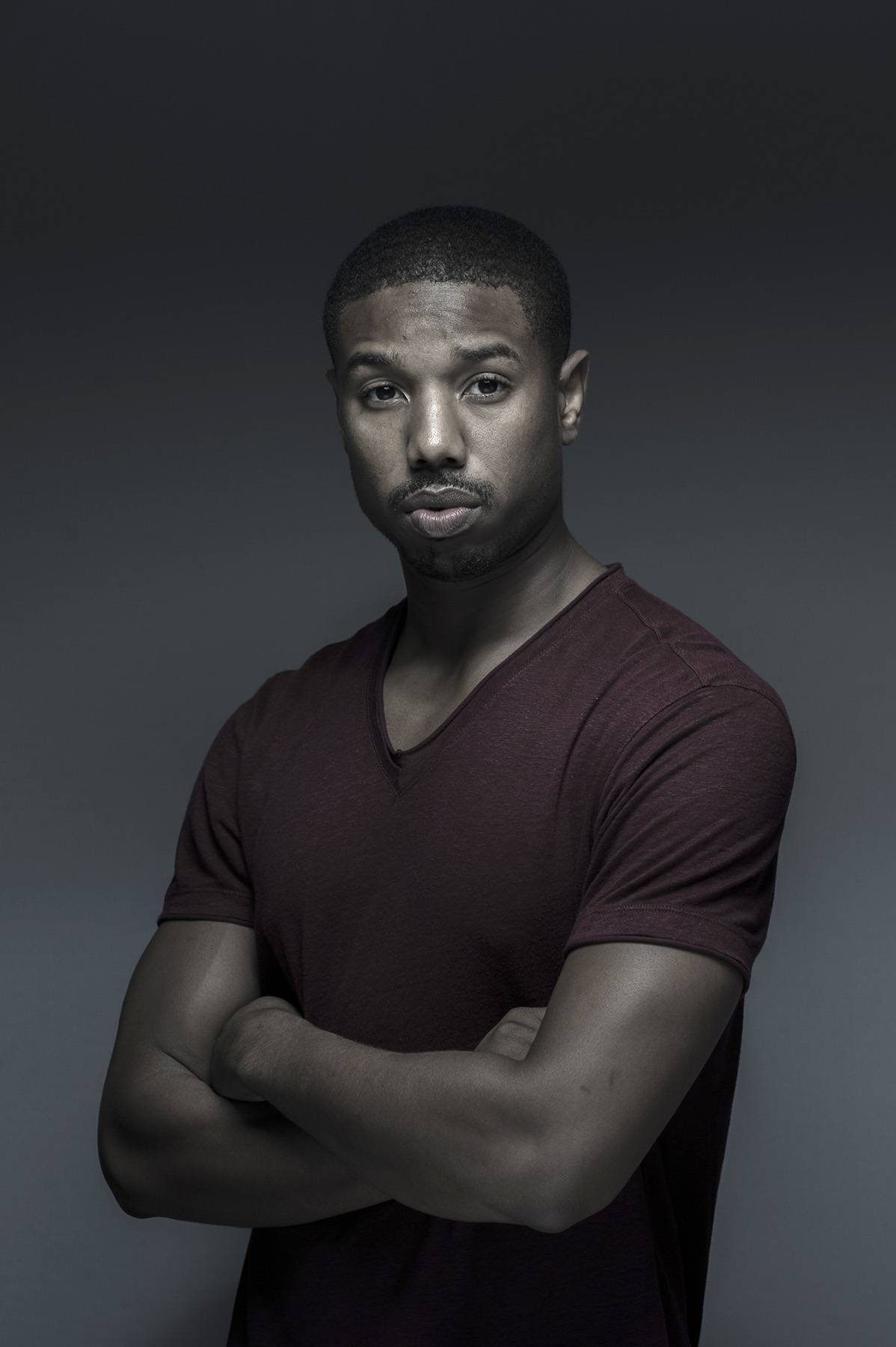 <b>Michael</b> B. <b>Jordan</b>&apos;s Serious Face - (Photo: Gareth Cattermole/Getty Ima...