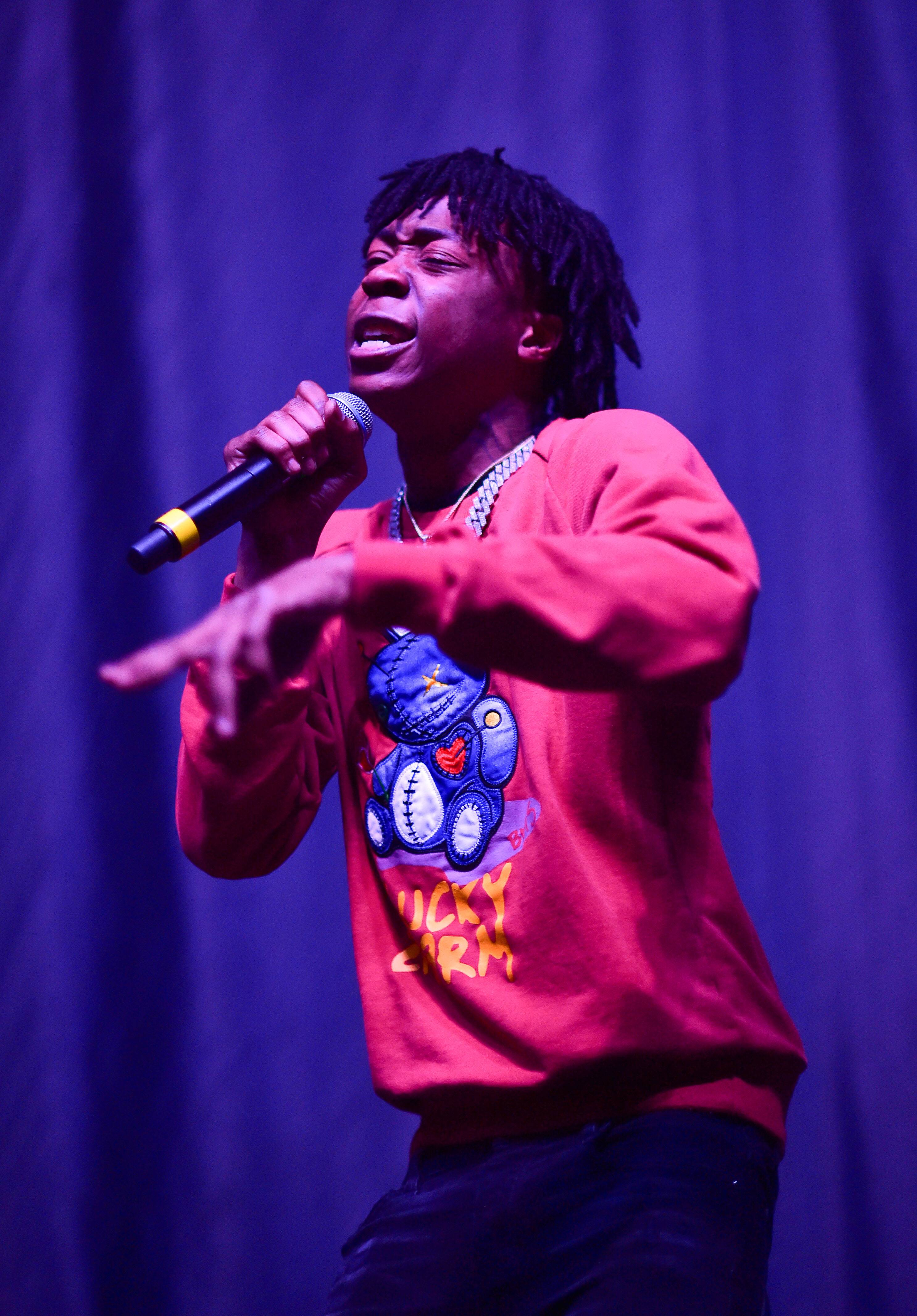ATLANTA, GA - MARCH 11: Rapper Lil Loaded performs during The PTSD Tour In Concert at The Tabernacle on March 11, 2020 in Atlanta, Georgia.(Photo by Prince Williams/Wireimage)