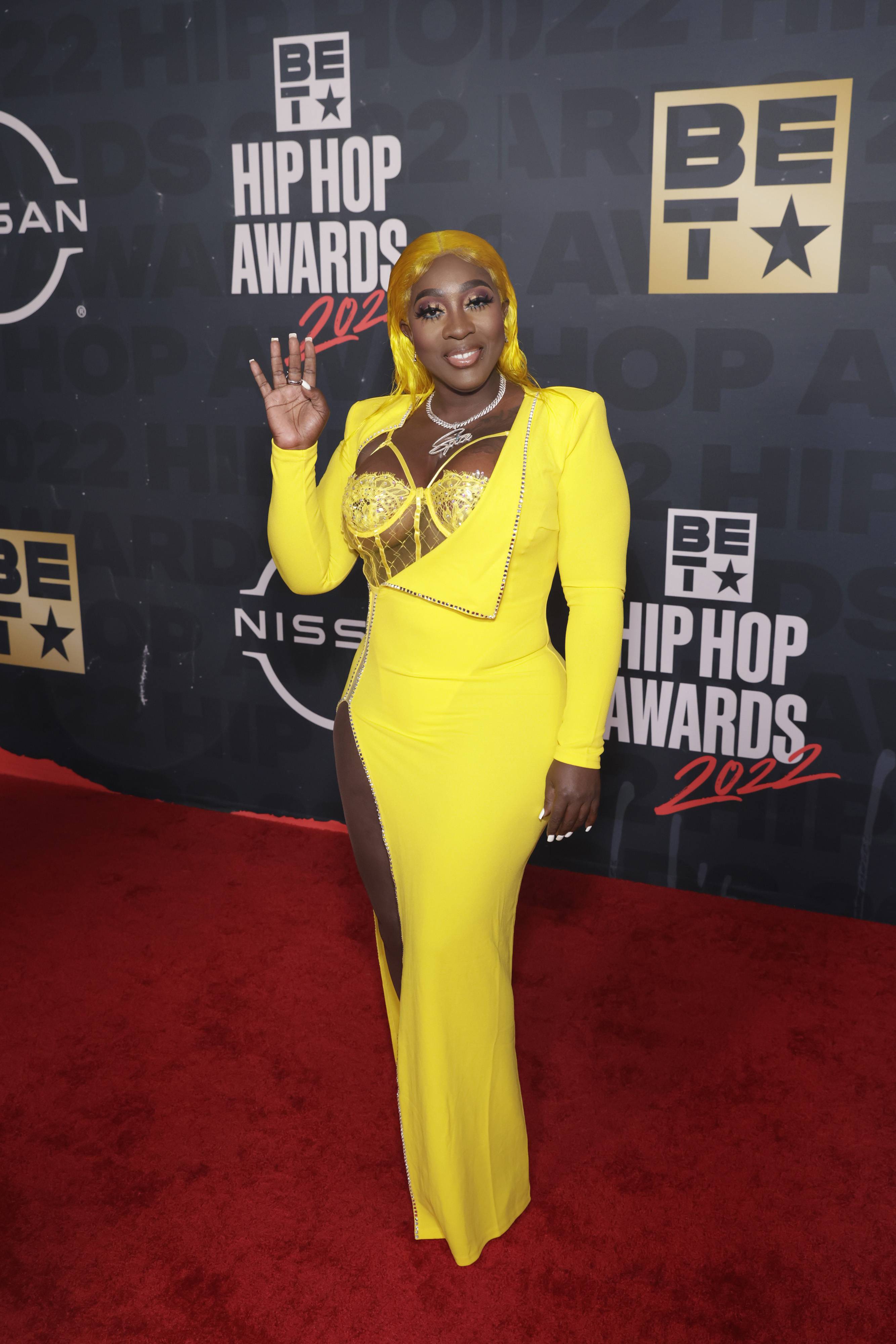 Spice - Image 1 from BET Hip Hop Awards 2022: The Sexiest Outfits Spotted  On The Red Carpet!