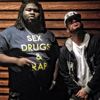 DJ Drama @djdrama - DJ Drama links up with Young Chop to put in work on a project. &quot;#QualityStreetMusic&quot;&nbsp;(Photo: Dj Drama via Instagram)
