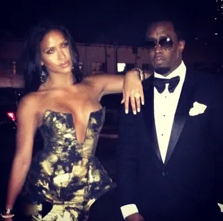 Diddy @iamdiddy - &quot;#BlackGlamour&nbsp;#weOwmDaNight&nbsp;#diddyglobes@casandrae&nbsp;Too Cool!&quot;Diddy and Cassie worked their formal wear for the 2014 Golden Globes earlier this week. The couple documented the glam occasion via IG and shared this dope flick.&nbsp;(Photo: Diddy via Instagram)