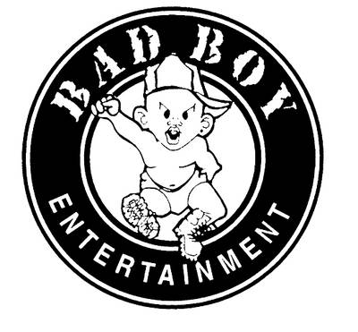 Bad Boy Entertainment - This New York powerhouse decided to go the literal route when they launched with their logo, a Bébé's kids-looking baby dressed in Timbs and wielding his fist. The symbol mirrored the attitudes of Diddy&nbsp;and his cohorts. The logo was reportedly designed by A$AP Ferg's dad.(Photo: Bad Boy Entertainment)