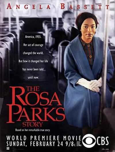 The Rosa Parks Story, Saturday at 7P/6C - Angela Bassett's not taking no for an answer. Take a peek at other actors who took a stand in film.&nbsp;(Photo: CBS)
