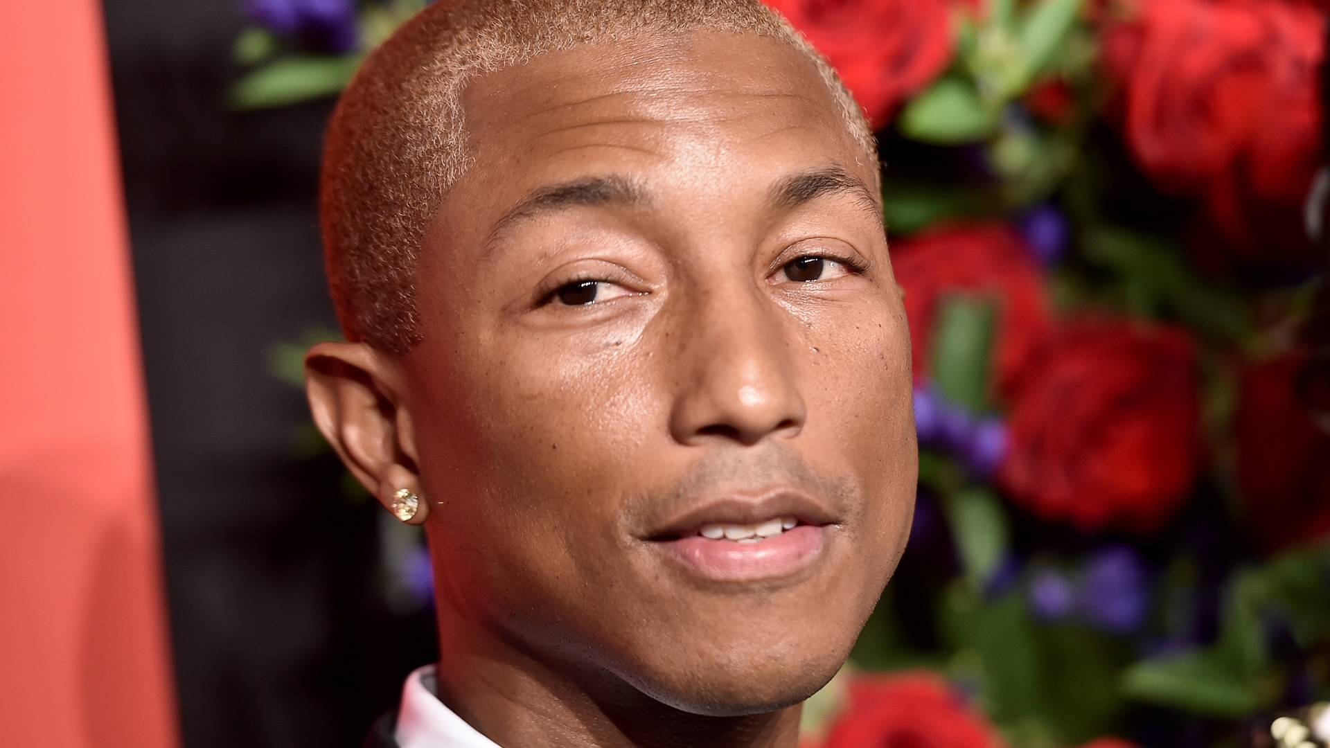 Pharrell Williams on BET Buzz 2020.