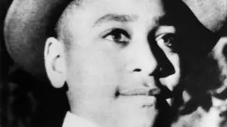 ca. 1955, Chicago, Illinois, USA --- Young Emmett Till wears a hat. Chicago native Emmett Till was brutally murdered in Mississippi after flirting with a white woman. --- Image by © Bettmann/CORBIS