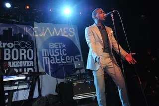 Showtime at the Apollo  - James first knew that he wanted to be a singer when he had an &quot;A ha!&quot; moment while watching an episode of &quot;Showtime at the Apollo&quot; at age 11.(Photo:&nbsp; John Ricard / BET)