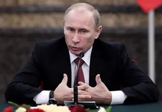 Russia Blames the West for Fueling the Conflict - Russia's Prime Minister Vladimir Putin&nbsp;accused the West of fueling the Syrian conflict by backing government opposition and called for both the Syrian government and opposition forces to pull out of besieged cities to end the bloodshed.(Photo: Jason Lee - Pool/Getty Images)
