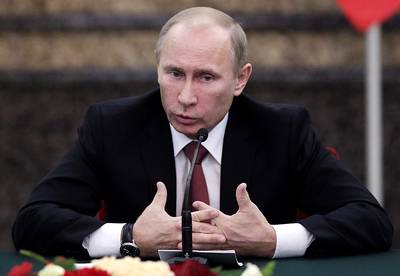 Russia Blames the West for Fueling the Conflict - Russia's Prime Minister Vladimir Putin&nbsp;accused the West of fueling the Syrian conflict by backing government opposition and called for both the Syrian government and opposition forces to pull out of besieged cities to end the bloodshed.(Photo: Jason Lee - Pool/Getty Images)