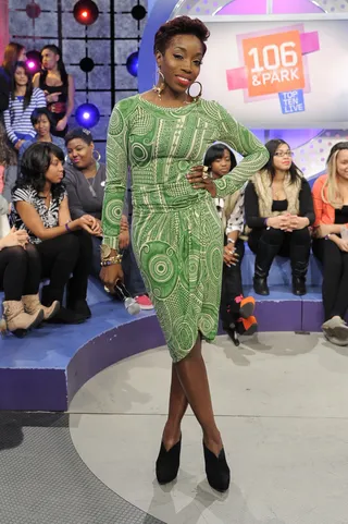 Shining Star - In Feb. 2009, Estelle's "Star" was released and would later be used in Crystal Light commercials as a part of their advertising campaign.&nbsp;(Photo: John Ricard/BET)