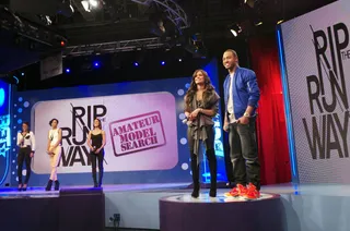 Get Ready to Roll - Rocsi Diaz and Terrence J at 106 &amp; Park, February 27, 2012. (Photo: John Ricard / BET)