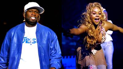 50 Cent and Lil Kim - Eight years after the release of their hit single &quot;Magic Stick,&quot; 50 Cent and Lil Kim finally took the stage together in 2011, at the WinterBeatz Festival in Perth. Prior to this, the pair had never performed the 2003 track live (and a video was never filmed for it) because of a rift between them. Both dissed each other publicly and Kim even went so far as telling the media that she'd never do a duet with 50 again.(Photos: Manny Hernandez/PictureGroup; Evan Agostini/Getty Images)