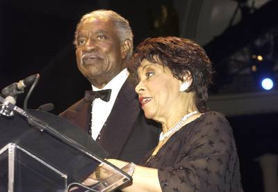Ossie Davis and Ruby Dee&nbsp; - The profoundly gifted couple were as involved with the fight for civil rights as they were with stage/film acting. They famously helped organize the March on Washington and served as MCs for the historic event. Following the assassination of Malcolm X, Ossie famously eulogized the slain Black nationalist leader.(Photo: Getty Images)
