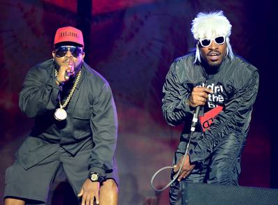 Outkast – 'B.O.B.' - Perfect for Jarrett running toward the balcony.(Photo: Theo Wargo/Getty Images for Firefly Music Festival)